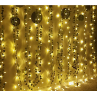 2m Lichterkette Efeu mit 20 LED 2