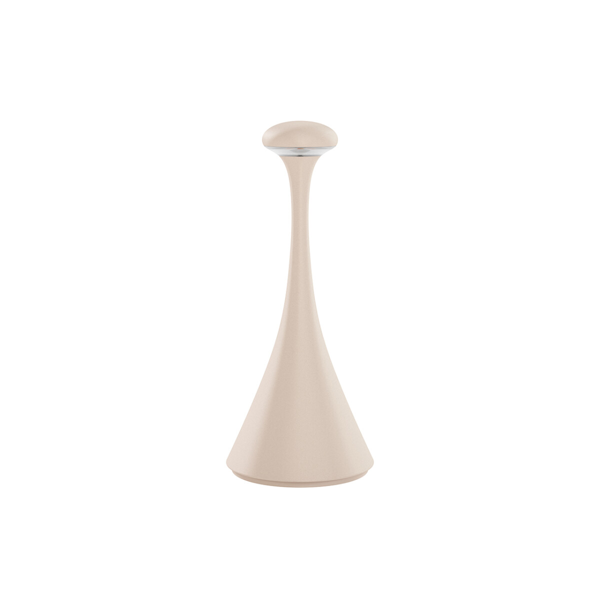 Sigor Akku Tischleuchte Nudrop Mini IP54 21 cm Höhe 1,8W Flex-Mood 2200/2700K dünenbeige