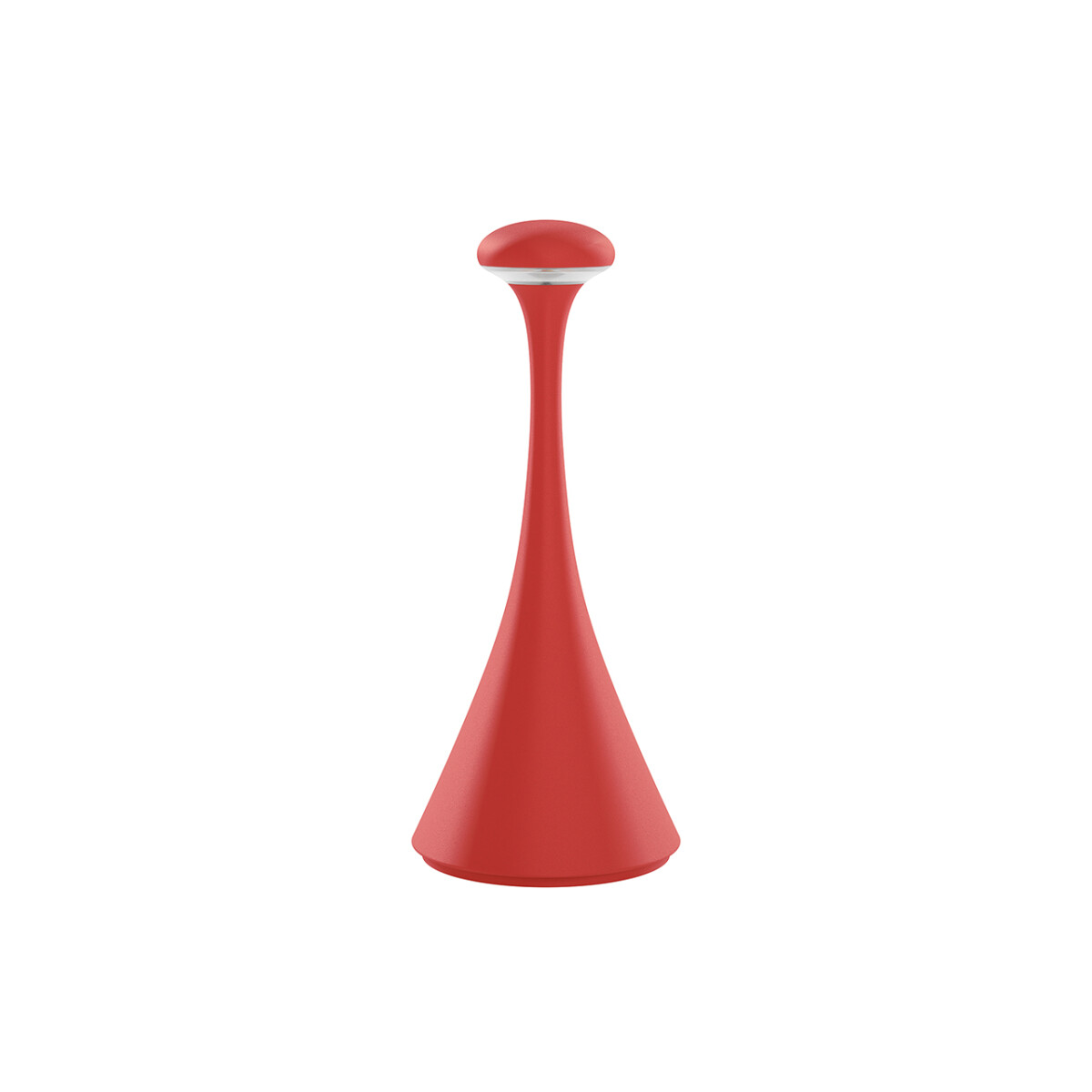 Sigor Akku Tischleuchte Nudrop Mini IP54 21 cm Höhe 1,8W Flex-Mood 2200/2700K feuerrot