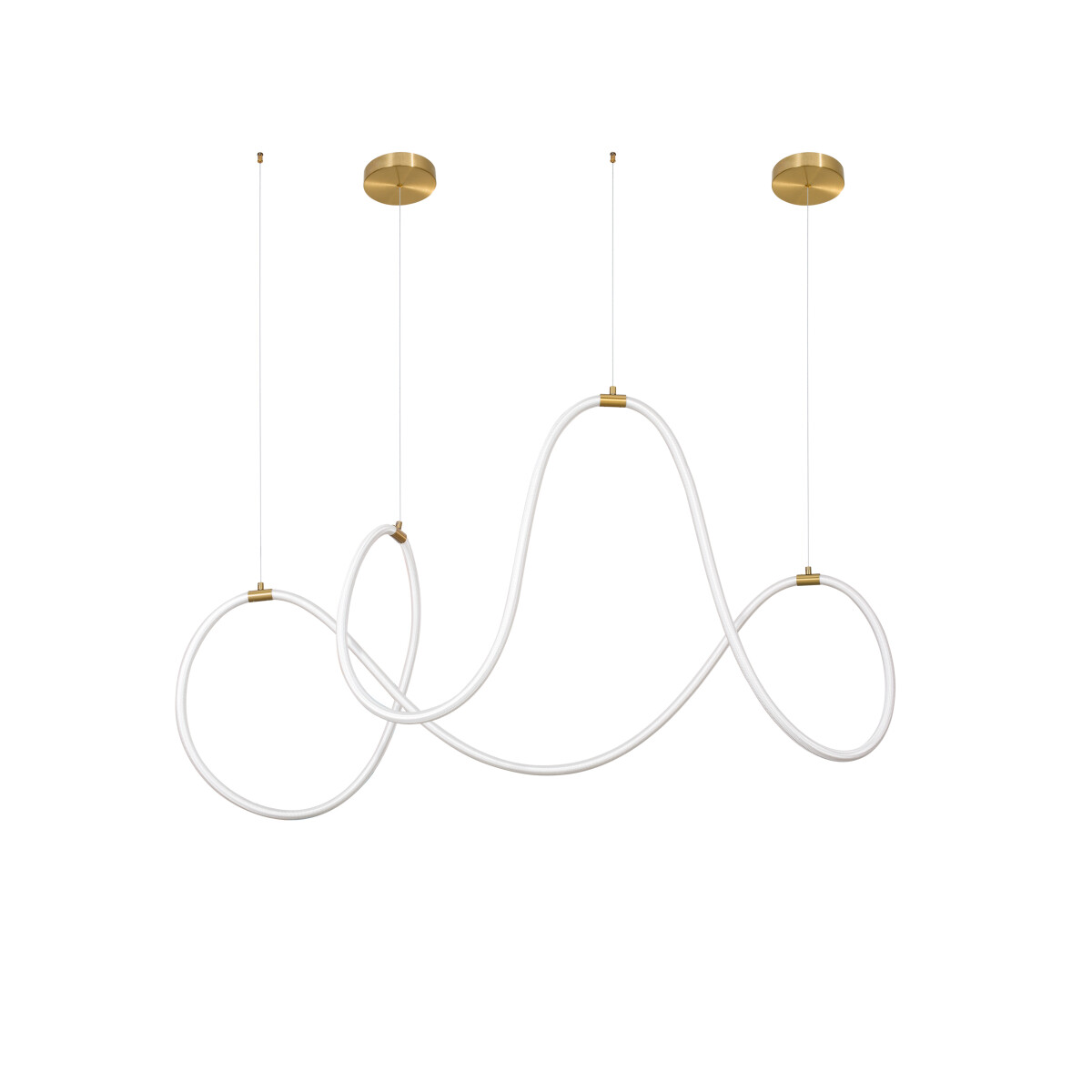 Nova Luce 9082093 Cerelia LED Pendelleuchte Messing Gold