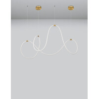 Nova Luce 9082093 Cerelia LED Pendelleuchte Messing Gold 3