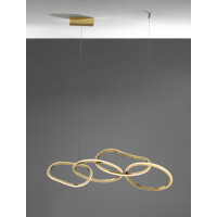 Nova Luce 9248111 Girish LED Pendelleuchte Gold 2