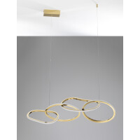 Nova Luce 9248111 Girish LED Pendelleuchte Gold 3