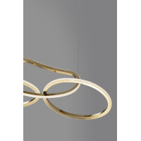 Nova Luce 9248111 Girish LED Pendelleuchte Gold 6