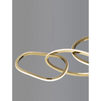 Nova Luce 9248111 Girish LED Pendelleuchte Gold 7
