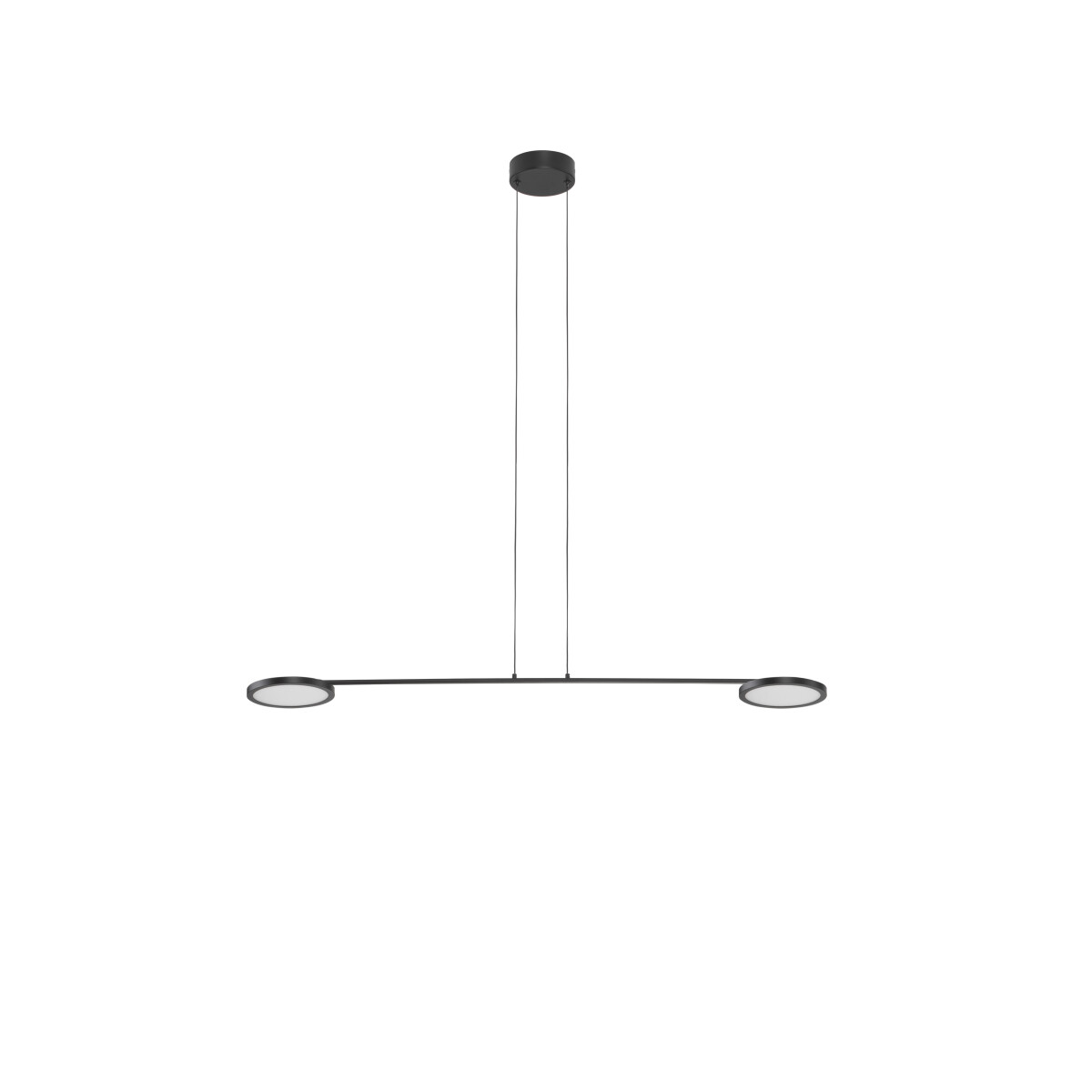 Nova Luce 9695252 Scope LED Pendelleuchte Schwarz