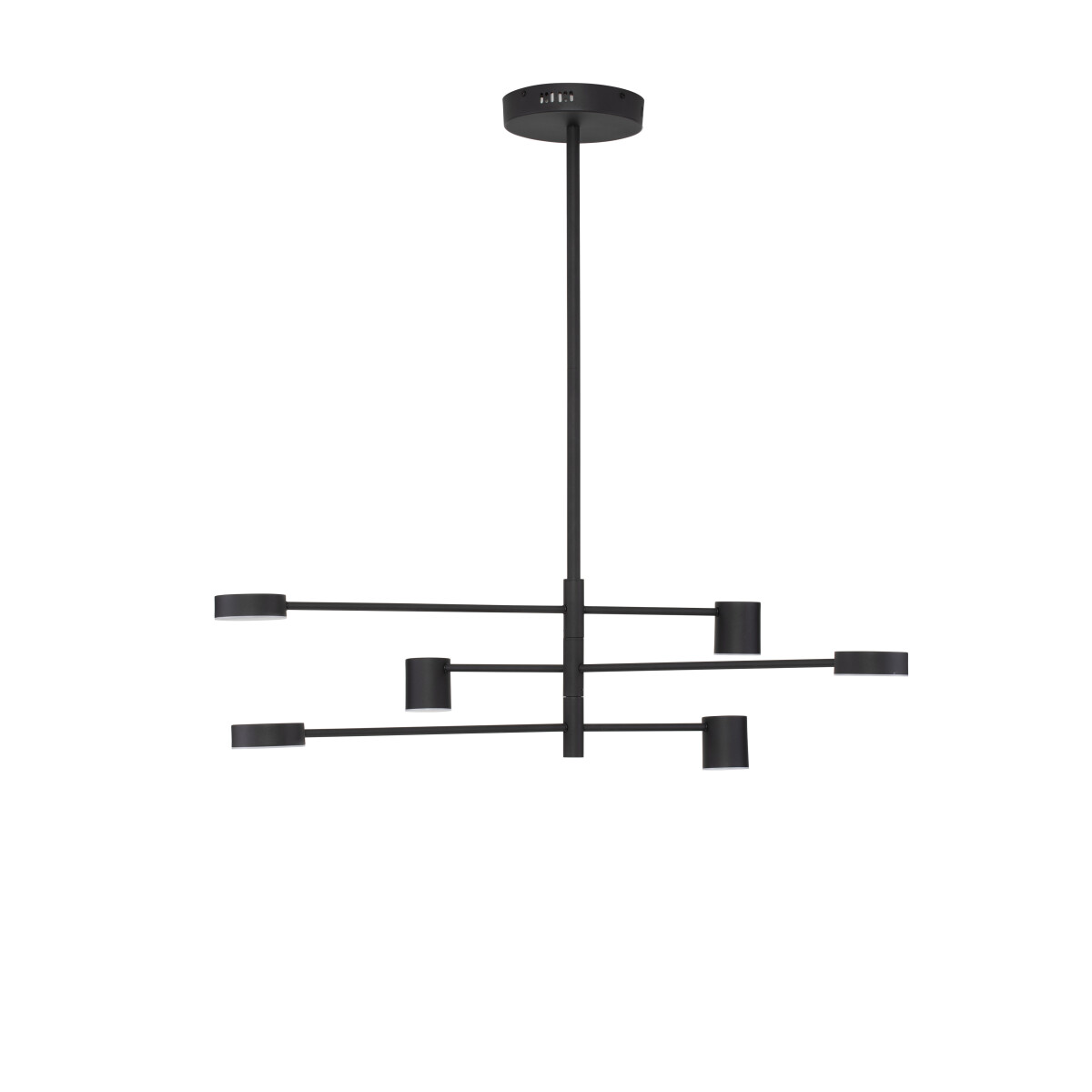 Nova Luce 9080121 Nordik LED Pendelleuchte Schwarz