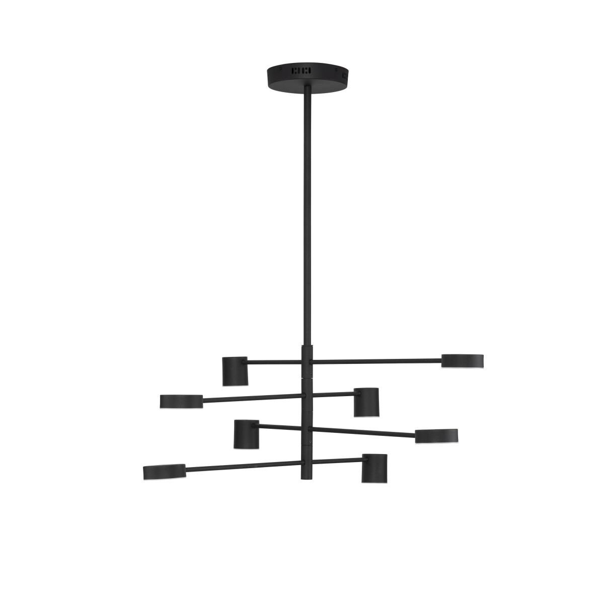 Nova Luce 9080122 Nordik LED Pendelleuchte Schwarz