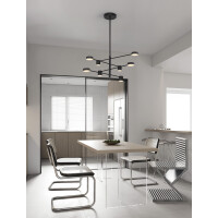 Nova Luce 9080122 Nordik LED Pendelleuchte Schwarz 2