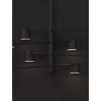 Nova Luce 9080122 Nordik LED Pendelleuchte Schwarz 3