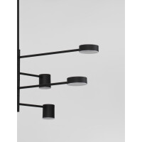 Nova Luce 9080122 Nordik LED Pendelleuchte Schwarz 4