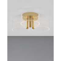 Nova Luce 9756711 Gatlin LED Deckenleuchte Messing Gold 4