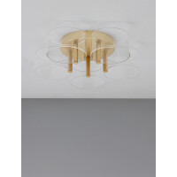 Nova Luce 9756712 Gatlin LED Deckenleuchte Messing Gold 3