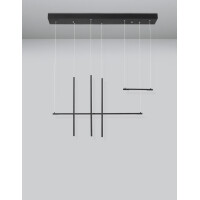 Nova Luce 9088105 Elettra LED Pendelleuchte Schwarz 3