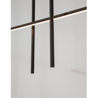 Nova Luce 9088105 Elettra LED Pendelleuchte Schwarz 7
