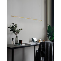 Nova Luce 9088102 Elettra LED Pendelleuchte Messing Gold 3