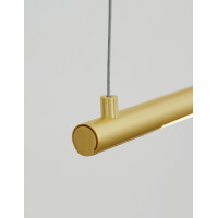 Nova Luce 9088102 Elettra LED Pendelleuchte Messing Gold 4