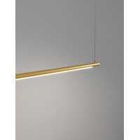 Nova Luce 9088102 Elettra LED Pendelleuchte Messing Gold 7