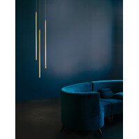 Nova Luce 9088104 Elettra LED Pendelleuchte Messing Gold 2