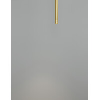 Nova Luce 9088104 Elettra LED Pendelleuchte Messing Gold 5