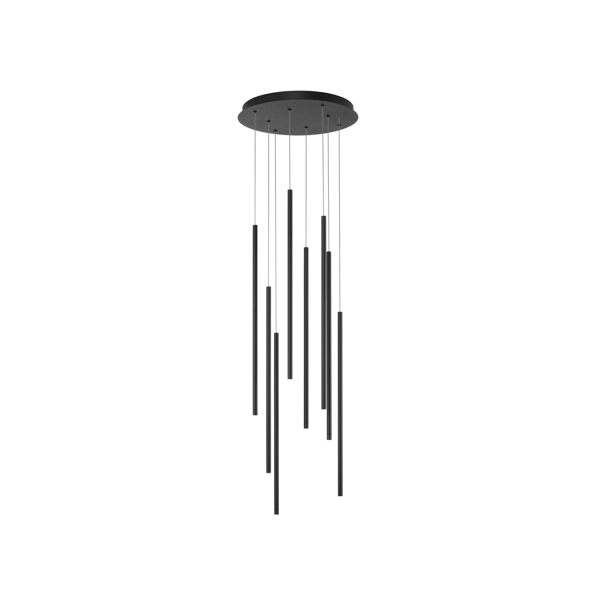 Nova Luce 9081802 Elettra LED Pendelleuchte Schwarz