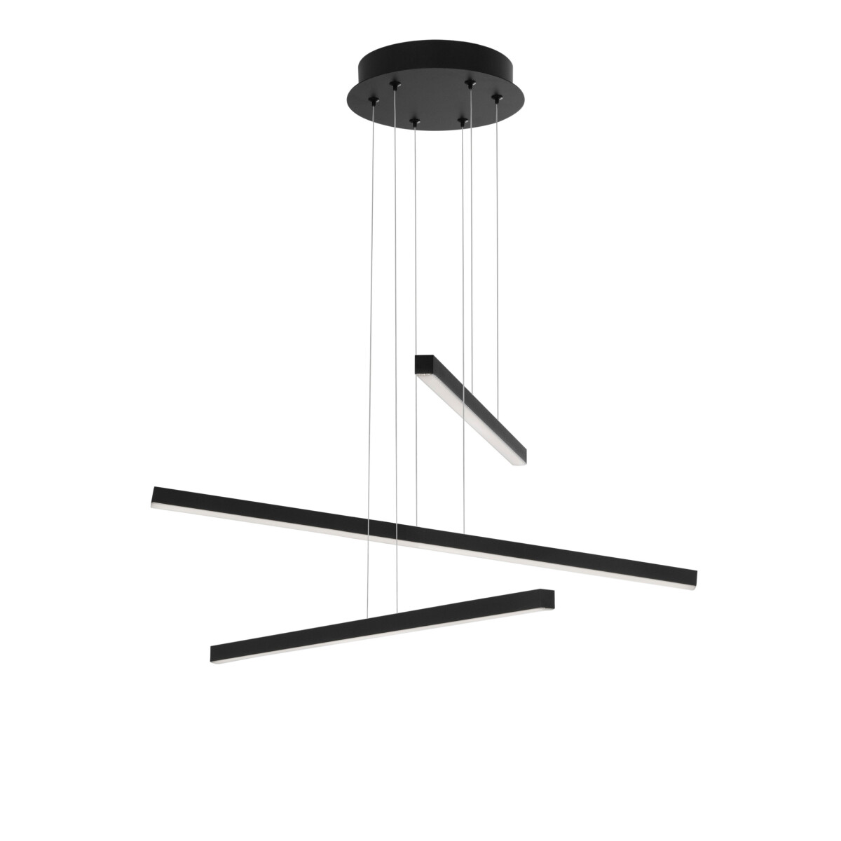 Nova Luce 9010033 Lior LED Pendelleuchte Schwarz