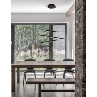 Nova Luce 9010033 Lior LED Pendelleuchte Schwarz 2