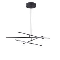 Nova Luce 9180780 Raccio LED Pendelleuchte Schwarz 2
