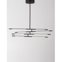 Nova Luce 9180780 Raccio LED Pendelleuchte Schwarz 5