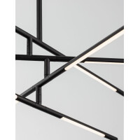 Nova Luce 9180780 Raccio LED Pendelleuchte Schwarz 6