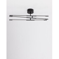 Nova Luce 9180761 Raccio LED Deckenleuchte Schwarz 2