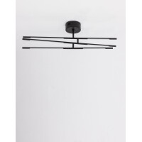 Nova Luce 9180761 Raccio LED Deckenleuchte Schwarz 3