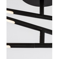 Nova Luce 9180761 Raccio LED Deckenleuchte Schwarz 5