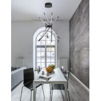 Nova Luce 9180783 Raccio LED Pendelleuchte Schwarz 3