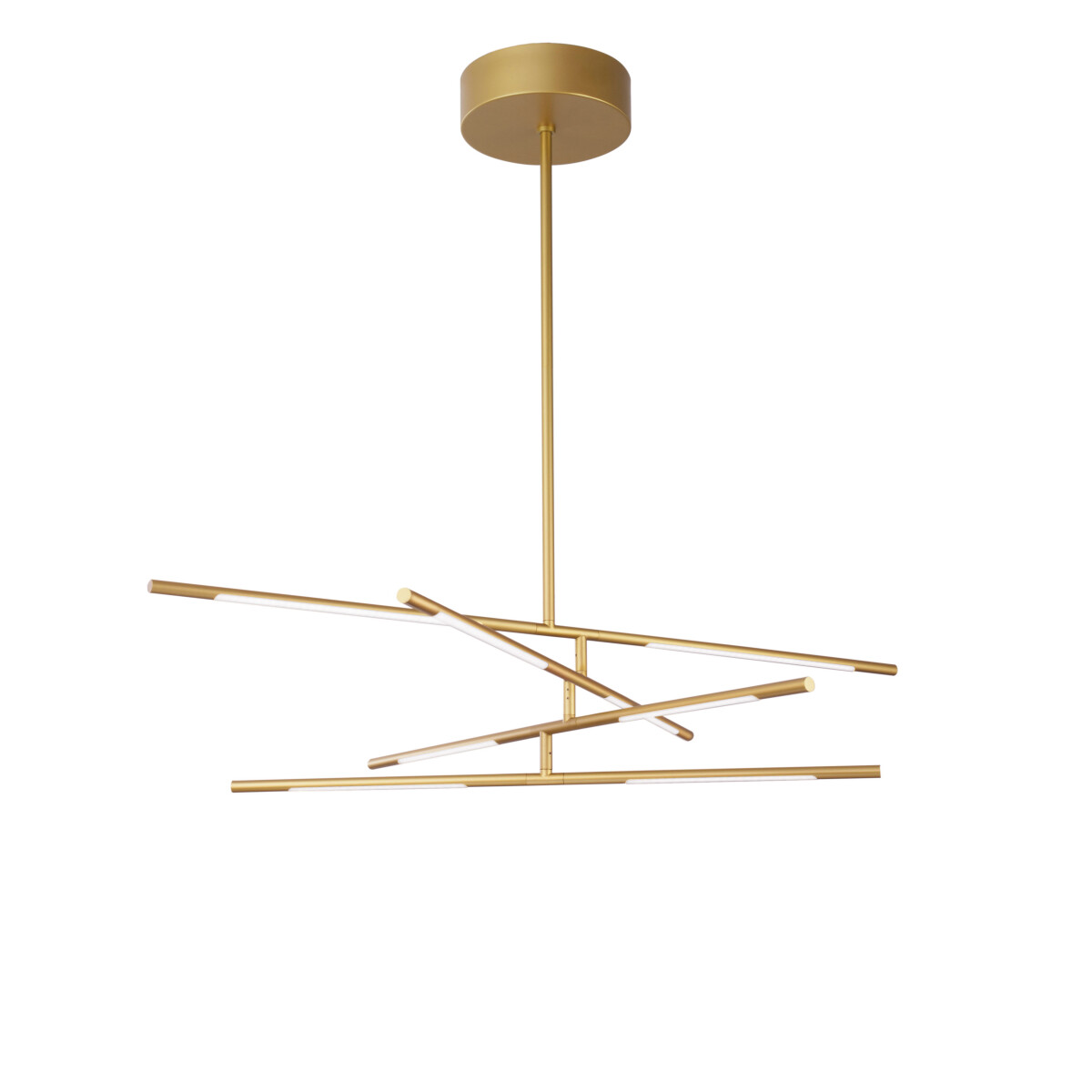 Nova Luce 9180781 Raccio LED Pendelleuchte Messing Gold