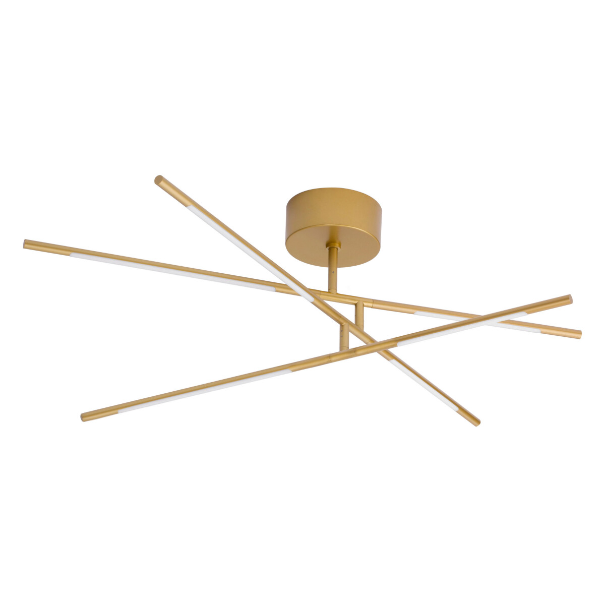 Nova Luce 9180762 Raccio LED Deckenleuchte Messing Gold