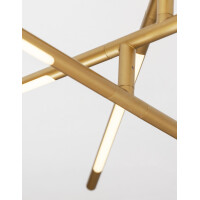 Nova Luce 9180762 Raccio LED Deckenleuchte Messing Gold 5