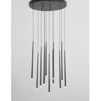 Nova Luce 9601012 Giono LED Pendelleuchte Schwarz 3