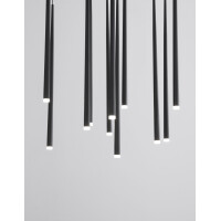 Nova Luce 9601012 Giono LED Pendelleuchte Schwarz 5