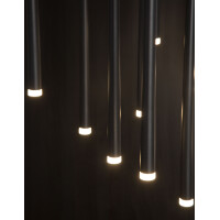 Nova Luce 9601012 Giono LED Pendelleuchte Schwarz 6