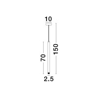 Nova Luce 9287921 Trimle LED Pendelleuchte Schwarz 6