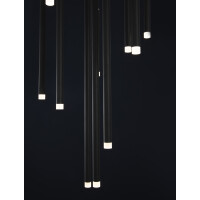 Nova Luce 9287945 Trimle LED Pendelleuchte Schwarz 4