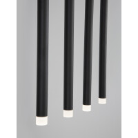Nova Luce 9287935 Trimle LED Pendelleuchte Schwarz 2