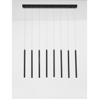 Nova Luce 9287935 Trimle LED Pendelleuchte Schwarz 4