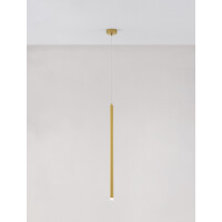 Nova Luce 9287919 Trimle LED Pendelleuchte Gold gebürst