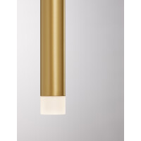 Nova Luce 9287919 Trimle LED Pendelleuchte Gold gebürst