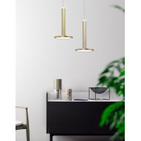 Nova Luce 1703301201 Palencia LED Pendelleuchte Messing Gold