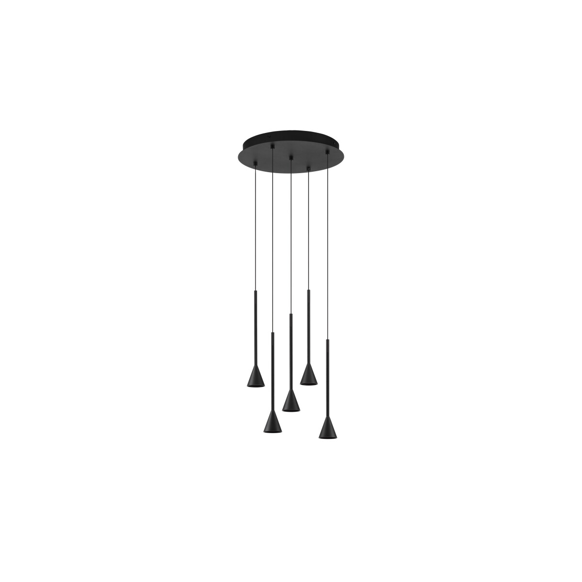 Nova Luce 9060219 Net LED Pendelleuchte Schwarz