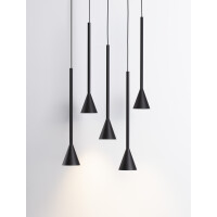 Nova Luce 9060219 Net LED Pendelleuchte Schwarz 4