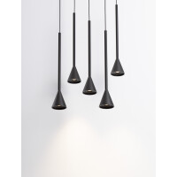 Nova Luce 9060219 Net LED Pendelleuchte Schwarz 5